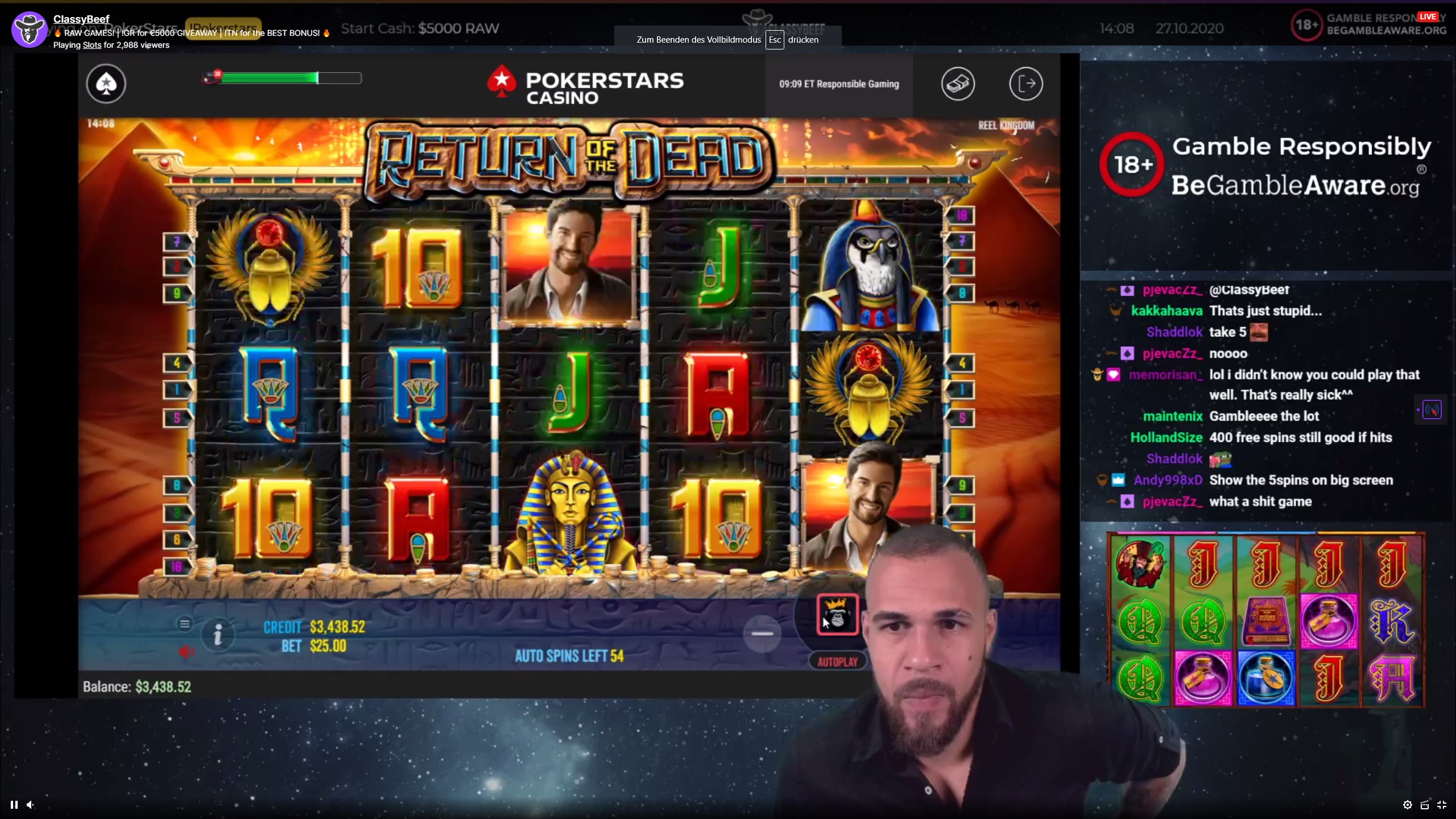 Juegos de slots en streaming