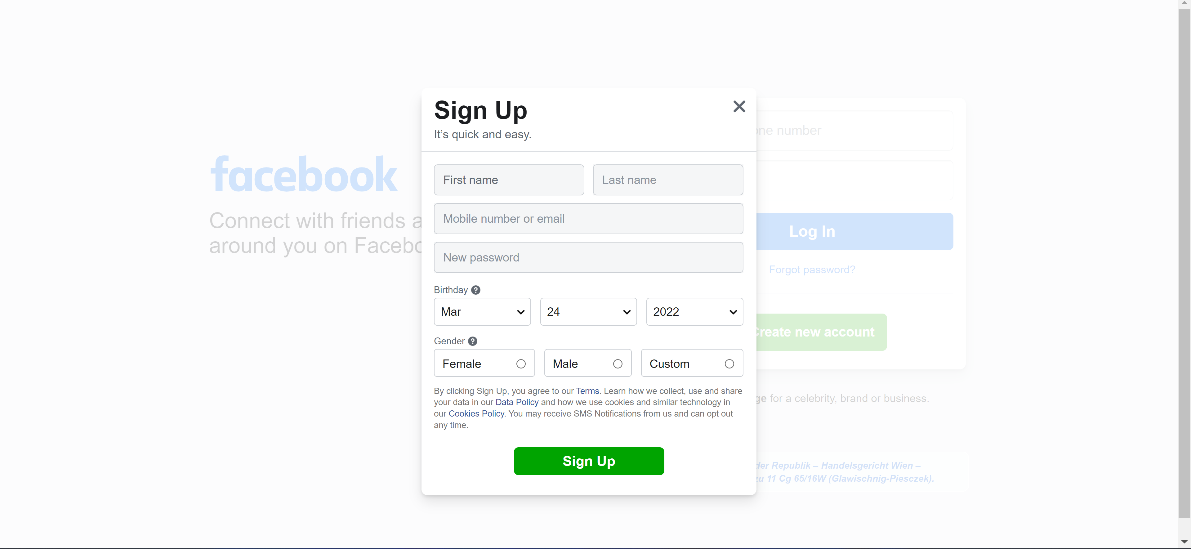 Create A Facebook Account Step by Step Guide OWN3D