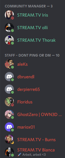 Role badges – Discord