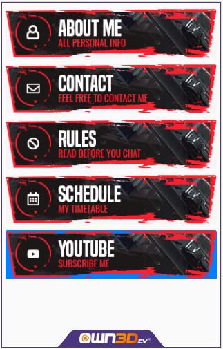 Free Twitch Panels For Streamers