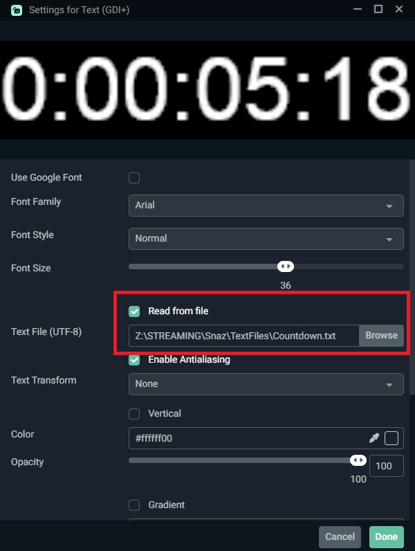 Streamlabs Countdown Timer - Everything you need