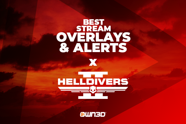 Meilleurs Packs d'Overlays de Stream et Alertas pour Helldivers 2