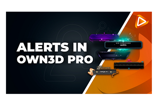 How to create animated alerts with OWN3D Pro!