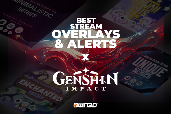 Melhores Overlays e Alertas para Stream de Genshin Impact