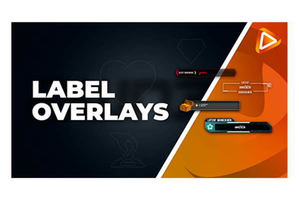 How to insert animated label overlays!